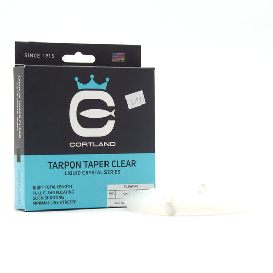 Cortland Tarpon Taper Clear Liquid Crystal Series
