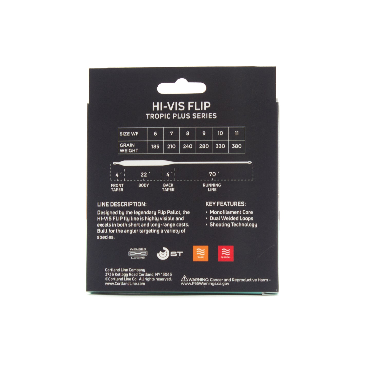 Cortland HI-VIS FLIP Tropic Plus Series