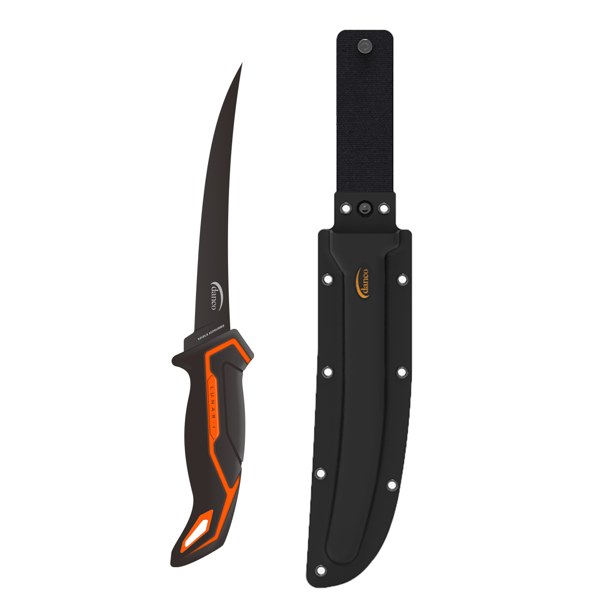 Danco Lunar-I 7" Micro Flex Fillet Knife and Sheath