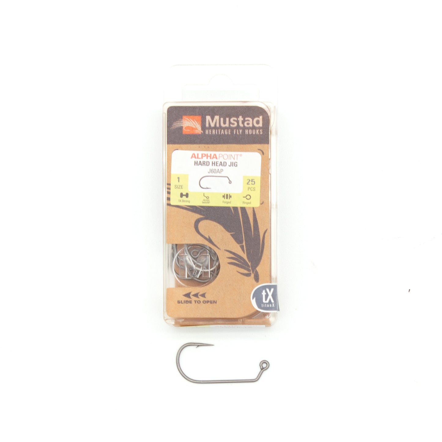 Mustad J60AP-TX Jig Heritage Fly Hook