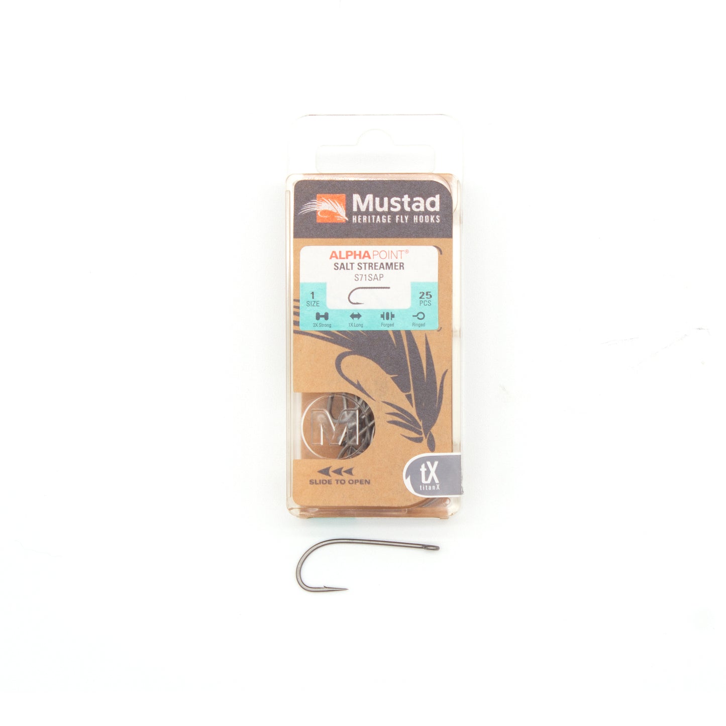 Mustad S71SAP-TX Saltwater Streamer Heritage Fly Hook