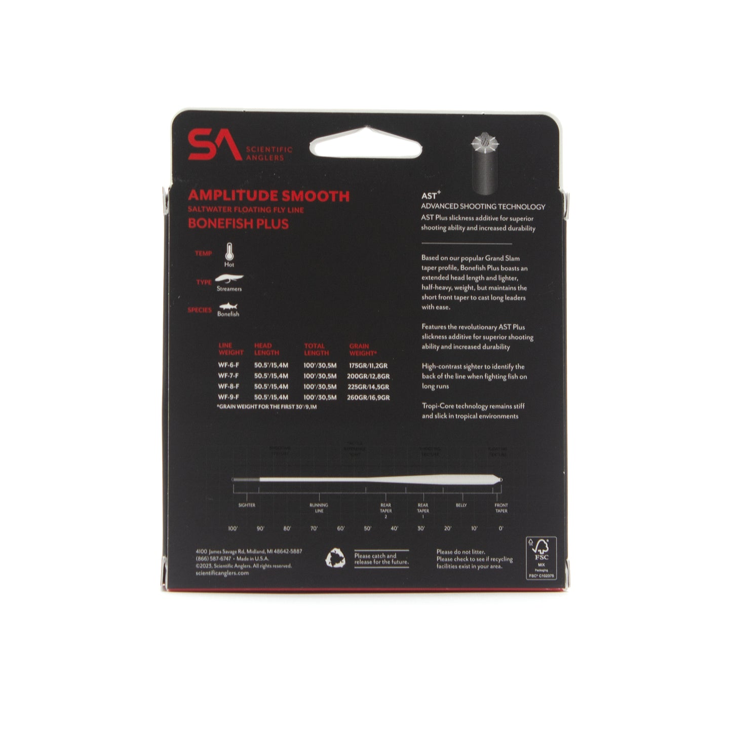 Scientific Anglers Amplitude Smooth Bonefish Plus