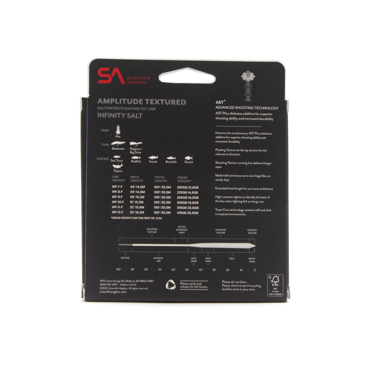 Scientific Anglers Amplitude Infinity Salt