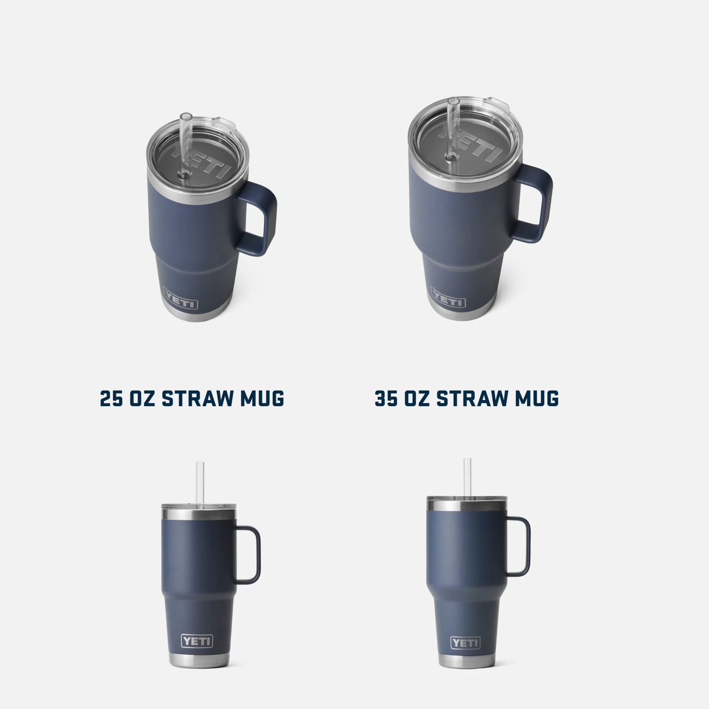 Yeti Rambler 35oz Straw Mug