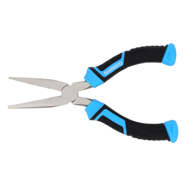 Shimano Brutas Silver Nickel Long Nose Pliers
