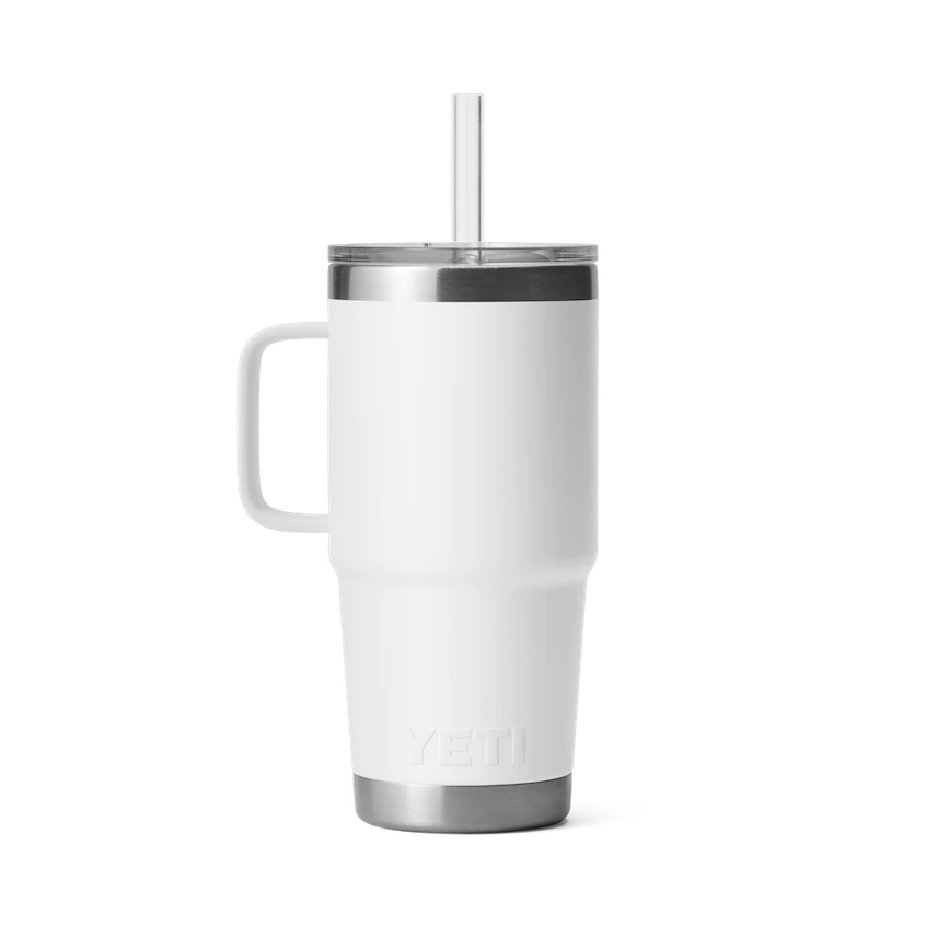 Yeti Rambler 25oz Straw Mug