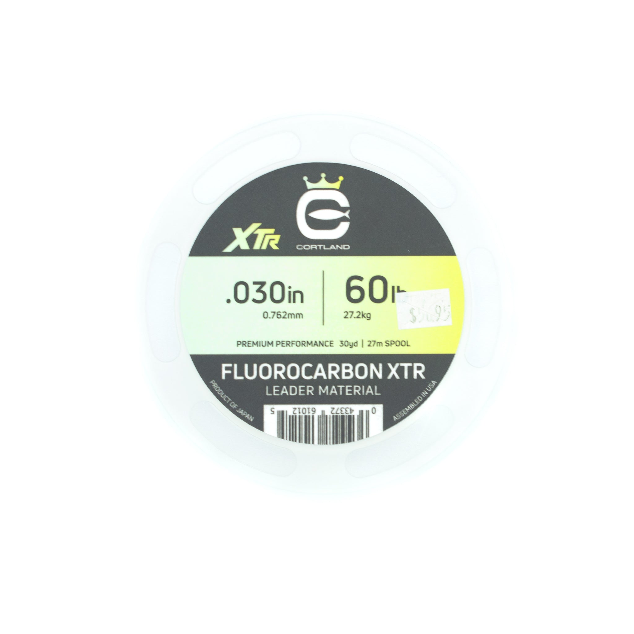 Cortland Fluorocarbon XTR Leader Material