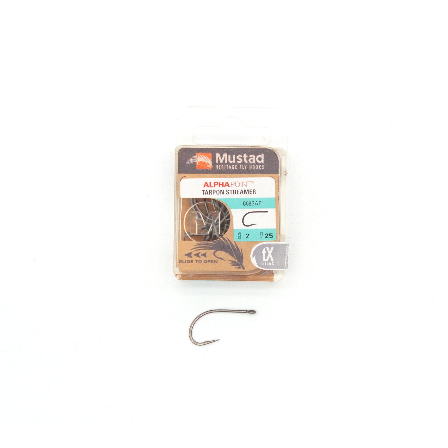 Mustad C68SAP-TX Tarpon Heritage Fly Hook