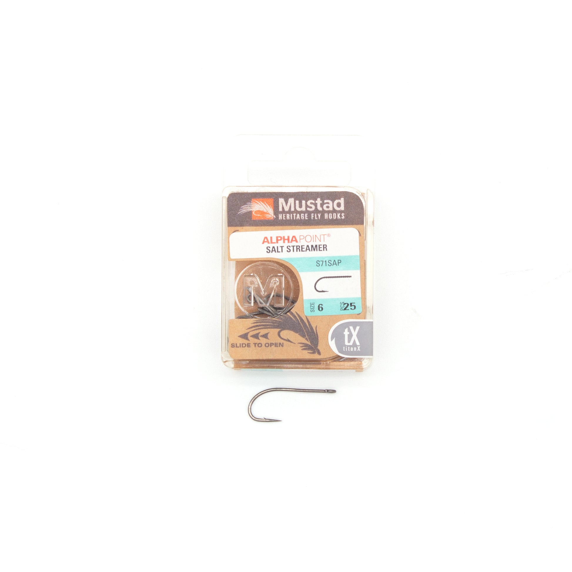 Mustad S71SAP-TX Saltwater Streamer Heritage Fly Hook – Harry Goode's  Outfitters
