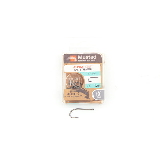 Mustad S71SAP-TX Saltwater Streamer Heritage Fly Hook