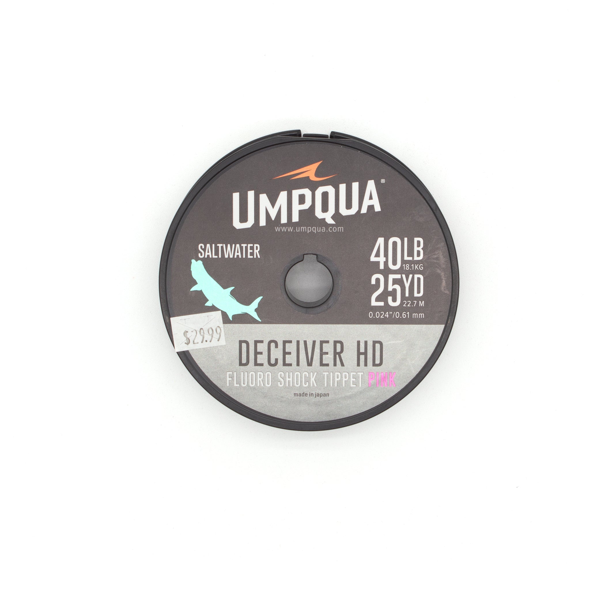 Umpqua Deceiver HD SW Shock Tippet Pink