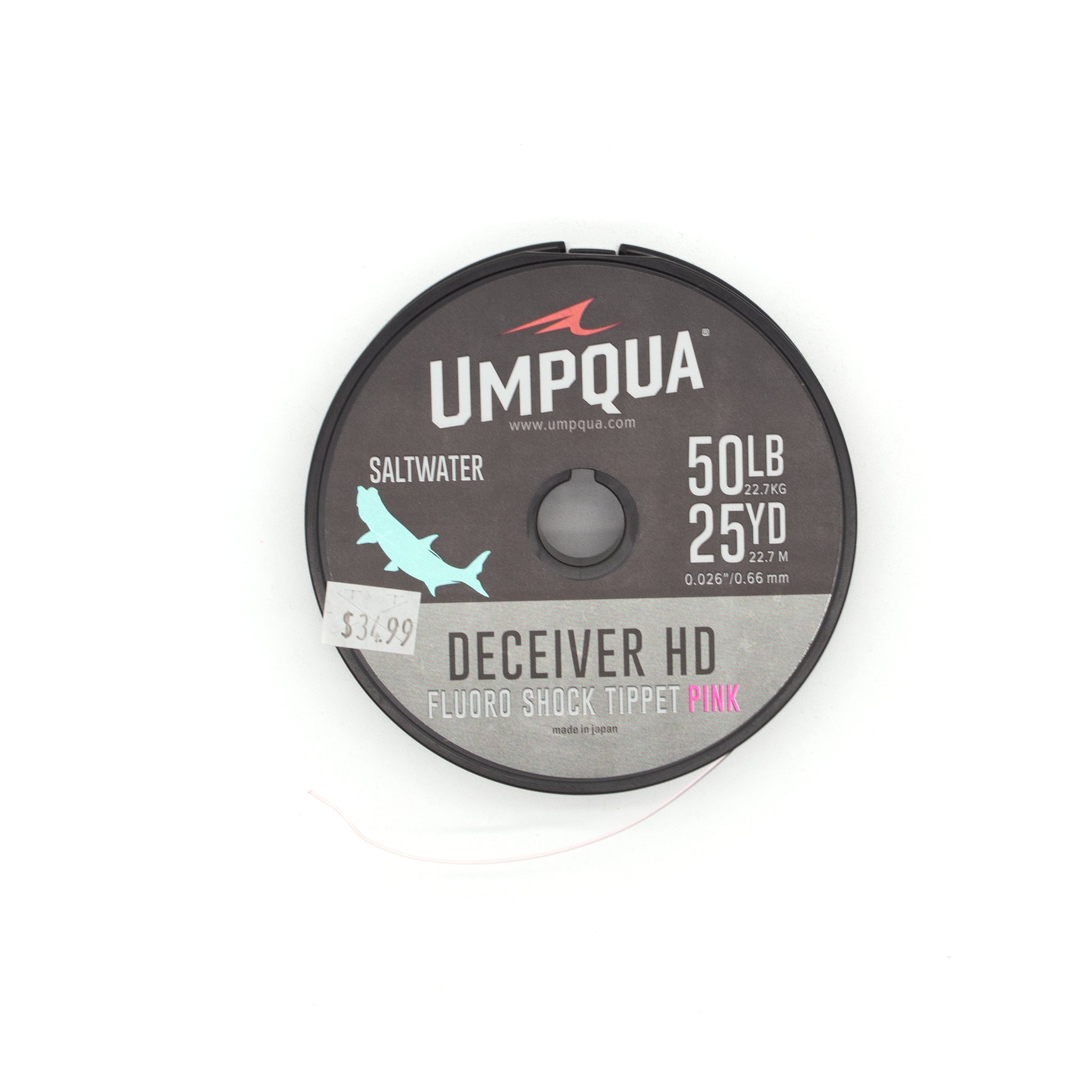 Umpqua Deceiver HD SW Shock Tippet Pink