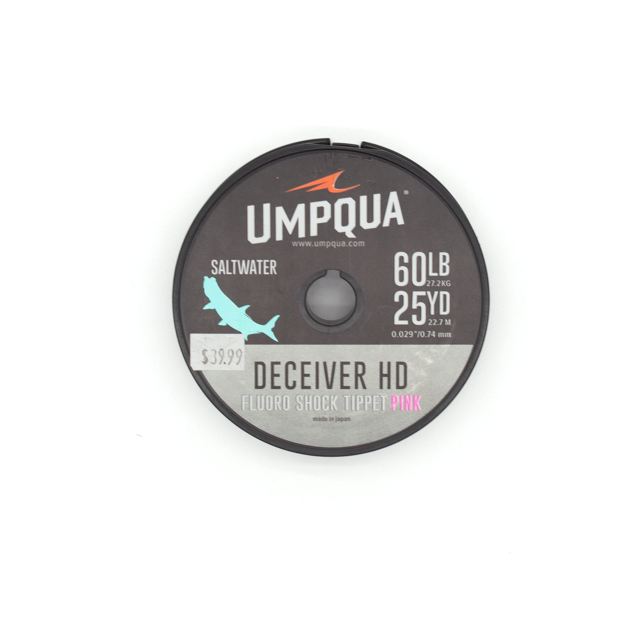 Umpqua Deceiver HD SW Shock Tippet Pink