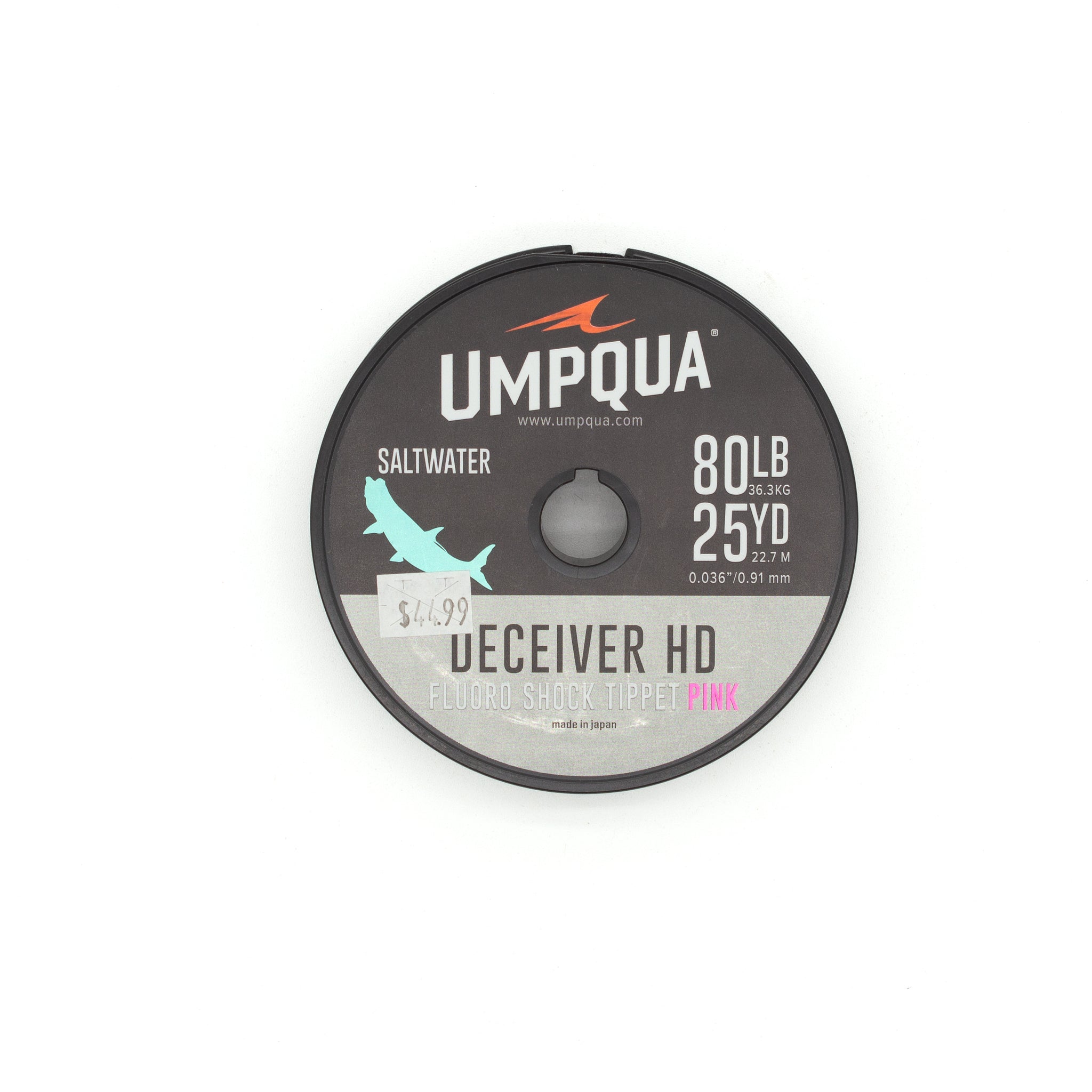 Umpqua Deceiver HD SW Shock Tippet Pink